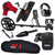 Minelab Manticore metal detector basic bundle with headphones, digger, carry bag, and accessories