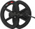 Minelab EQX06 6" Round DD  search coil on white background.