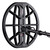 A close up of the Minelab Manticore Metal Detectors 11" search coil mounted on the carbon fiber shaft. 