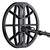 A close up of the Minelab Manticore Metal Detectors 11" search coil mounted on the carbon fiber shaft. 
