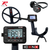 XP ICON-X Metal Detector with 11-Inch FMF Coil: A collage showing the XP ICON-X metal detector kit, including the wireless control screen and 11-inch FMF search coil on a white background.