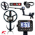 XP ICON-X Metal Detector (11" FMF Coil): A collage image showing the components of an XP ICON-X metal detector kit, including the wireless control screen, an 11-inch search coil, and behind-the-neck headphones on a white background