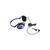 XP FX02 Wired Headphones with 1/4" Adapter on White Background