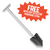 StuLine Shovel on White Background