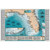 Sealake Maps Laminated Shipwreck Map of Florida and the Eastern Gulf of Mexico - 1