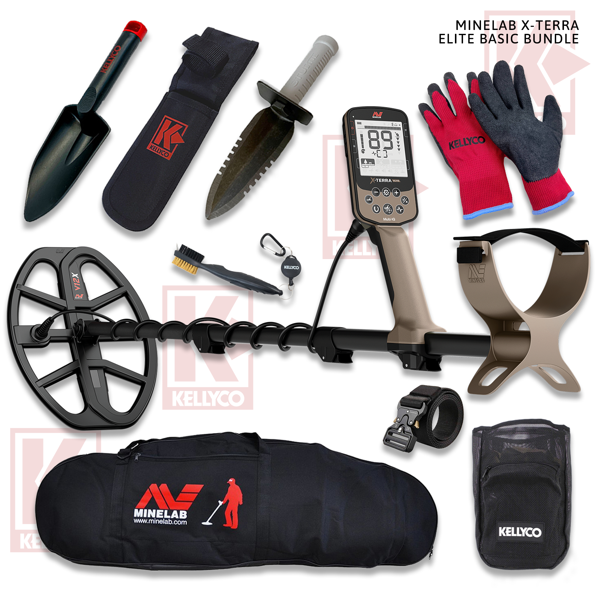 Minelab X-Terra Elite Metal Detector Ultimate Bundle
