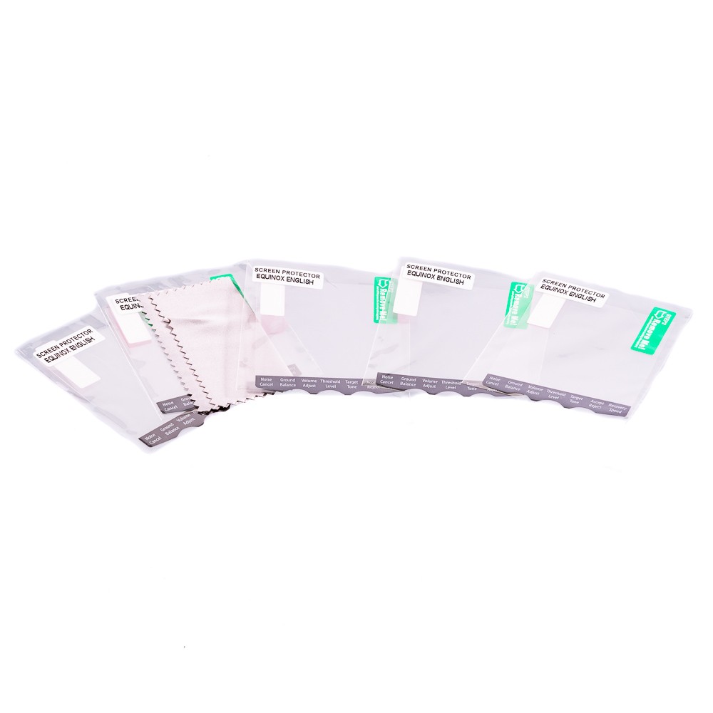 Minelab Screen Protector 5 Pack Equinox by Kellyco Detectors