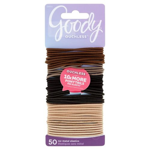 Goody WoMens Ouchless Thin Elastics, Starry Nights, 50 Count