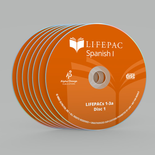 LIFEPAC Spanish I CD Set ONLY