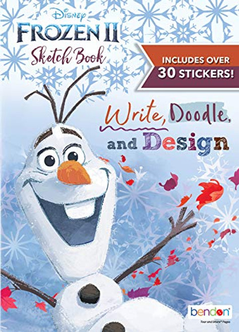 Disney Frozen 2 Olaf Deluxe 48-Page Sketch Book with