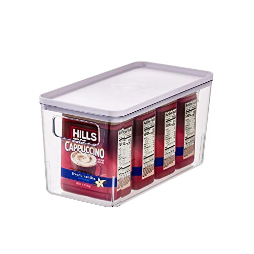 Rosanna Pansino x iDesign Clear Bin/Lavender Sprinkles Lid Rosanna Pansino x iDesign Clear Bin/Lavender Sprinkles Lid