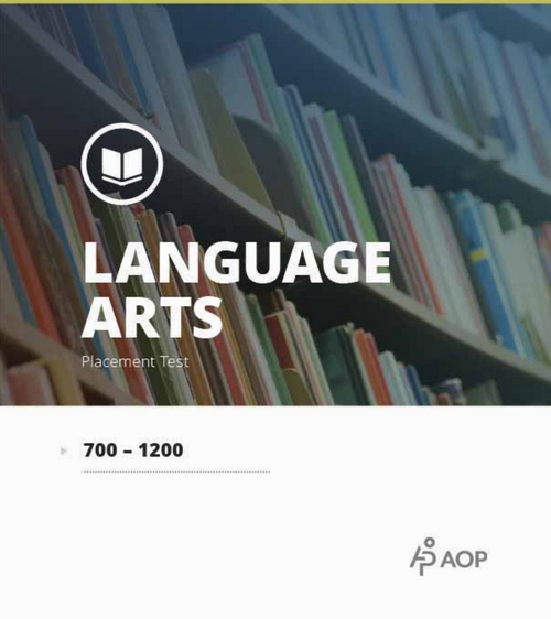 LIFEPAC Language Arts Diagnostic Test 7-12