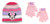 Disney Girl's Minnie Mouse Winter Hat and Glove Set, Ages 6-13, Pink