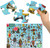 eeBoo: Upcycled Robots 100 Piece Puzzle, Perfect Project for Little Hands, Aids in Development of Pattern, Shape, and Color Recognition, Offers Children a Challenge, Perfect for Ages 5 and up