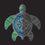 Plaid Sea Turtle Mandala Modern Dot Kit, 14" x 14" Paint by Numbers