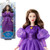 Mattel Disney The Little Mermaid Vanessa Fashion Doll in Signature Purple Dress, Toys Inspired by The Movie