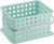 iDesign Spa Basket, Small, Mint