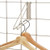 iDesign Jayce Metal Hanger Hook Modular Grid Wall System Satin Silver