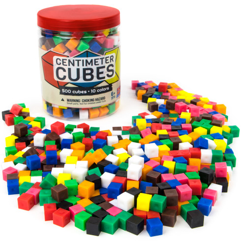500 Centimeter Cubes with Storage Container - All Things New