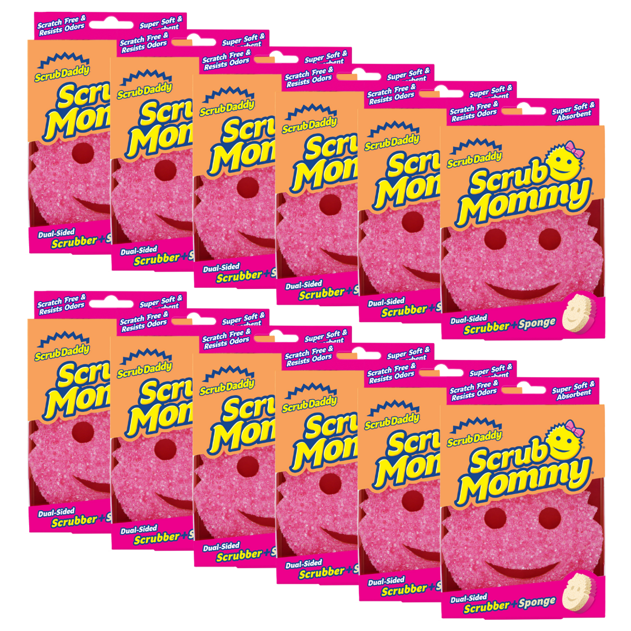 Scrub Mommy Pink 12PK