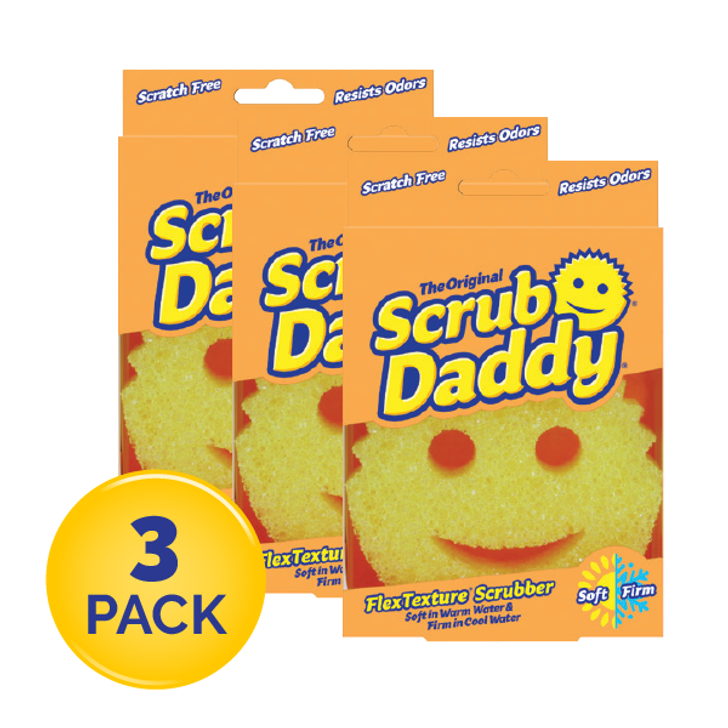 Scrub Daddy Smile Sponge in Lemon Scent