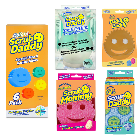 Scour Daddy  Scrub Daddy Product Family