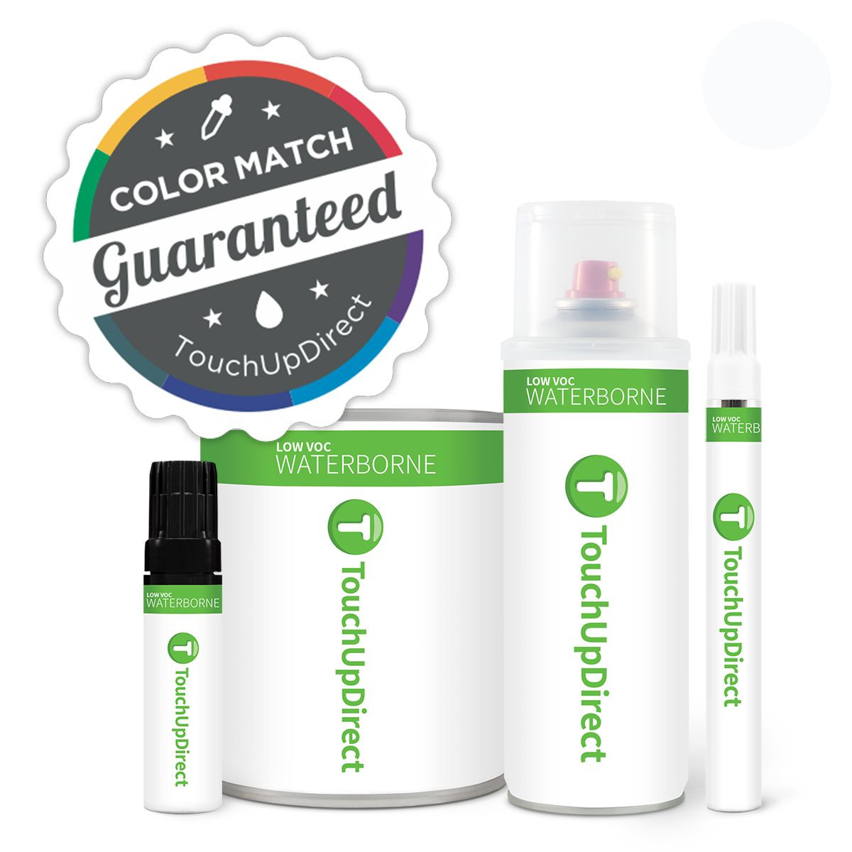 ScratchesHappen Touch Up Paint Kit - Casablanca White (YW6/MW) Tricoat For Genesis - Paint & Clear