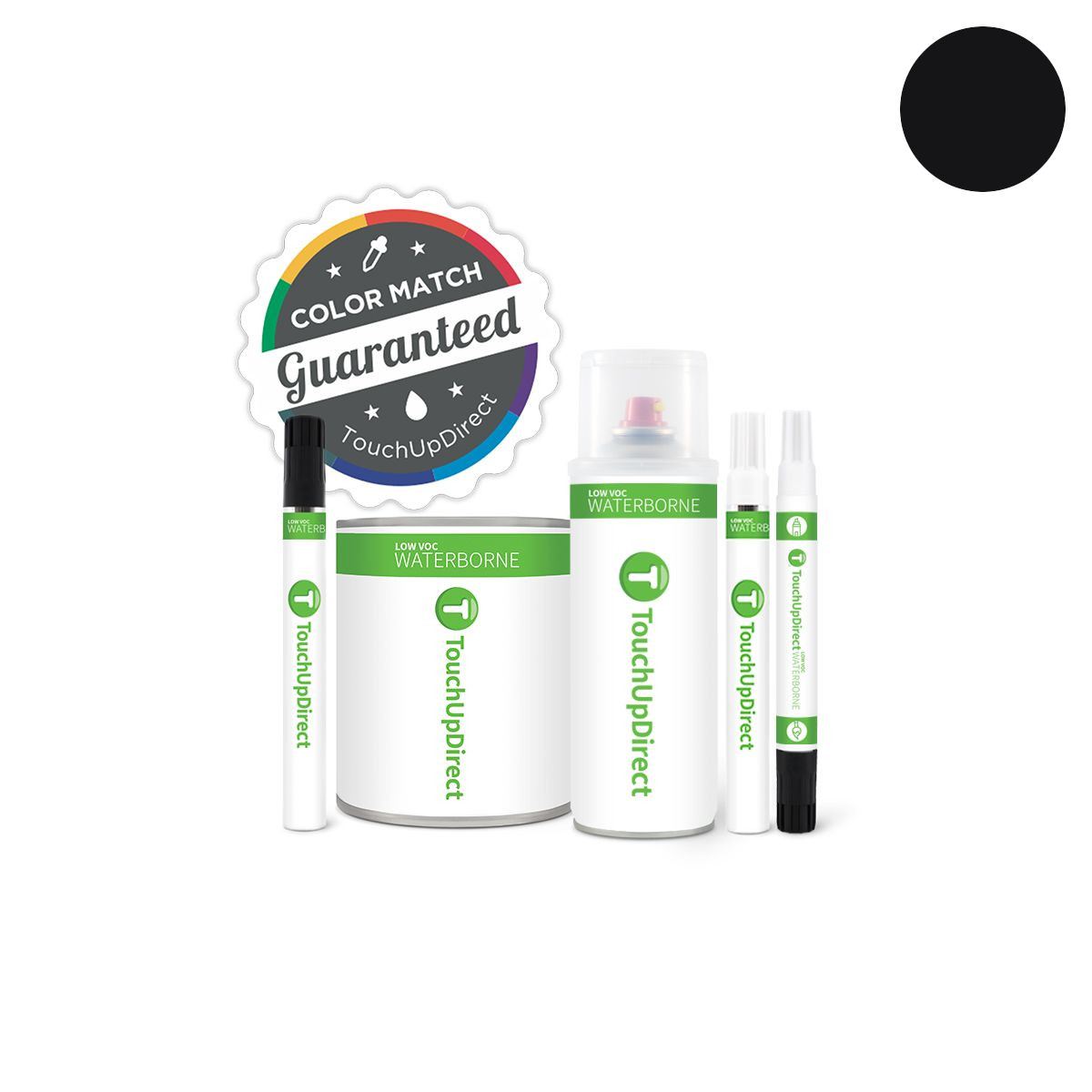 Honda Granada Black Metallic NH-503P Touch Up Paint
