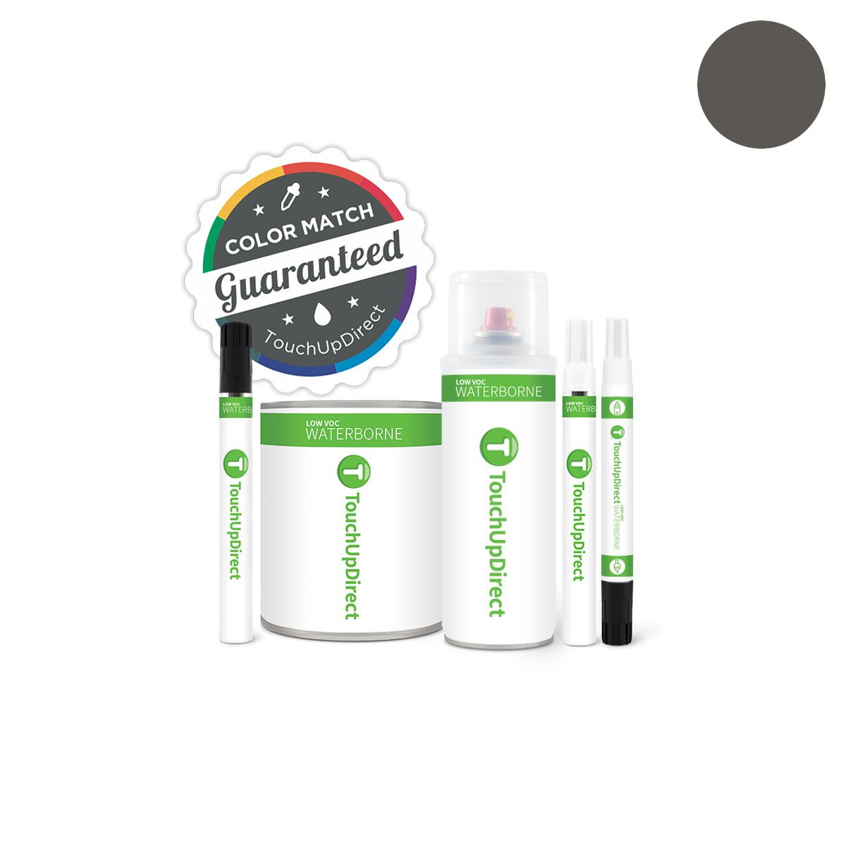 Lincoln Vapor Silver Metallic ZY Touch Up Paint