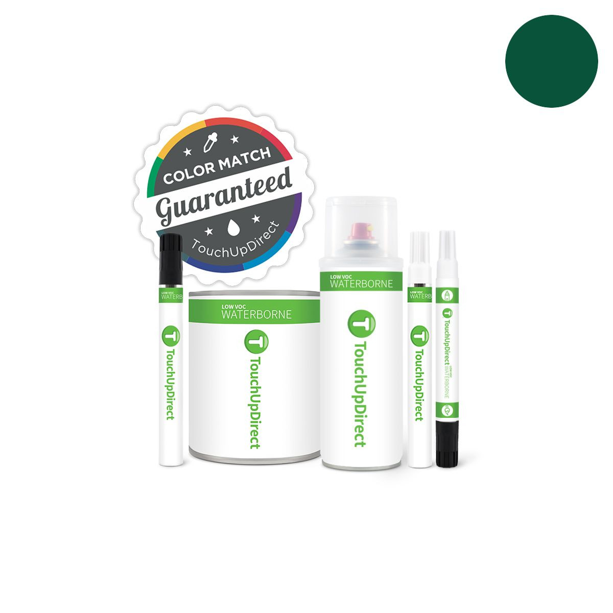 Mitsubishi Alamoana Green Metallic F76 Touch Up Paint