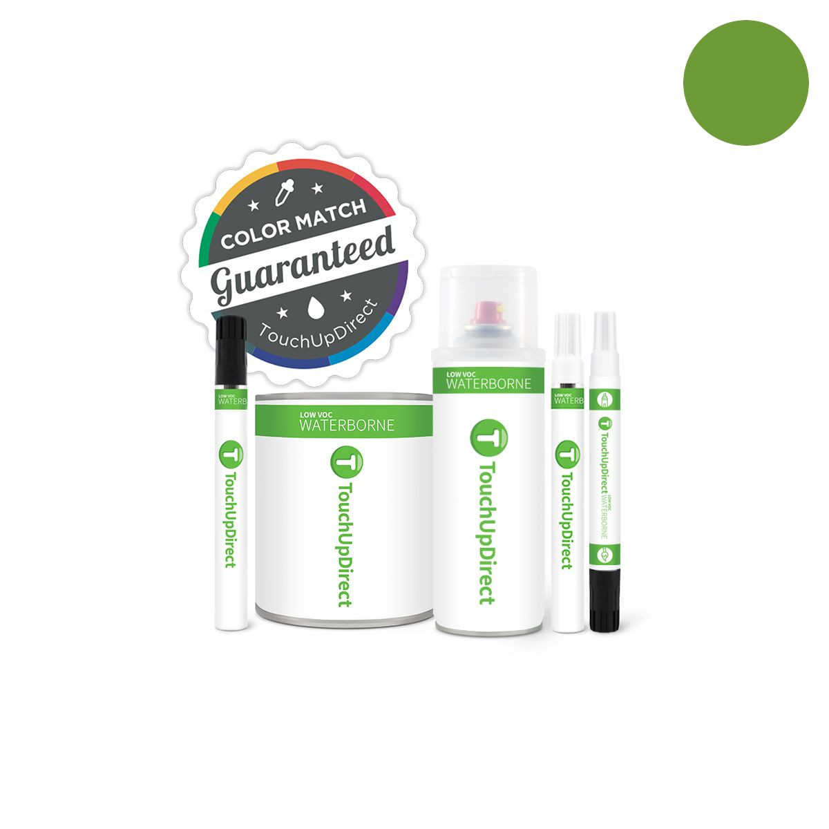 Nissan Pop Green Metallic JAH Touch Up Paint