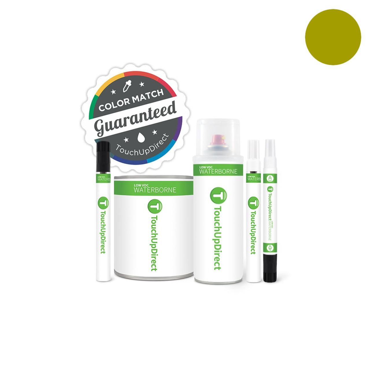 Toyota Spring Green Metallic 6W2 Touch Up Paint