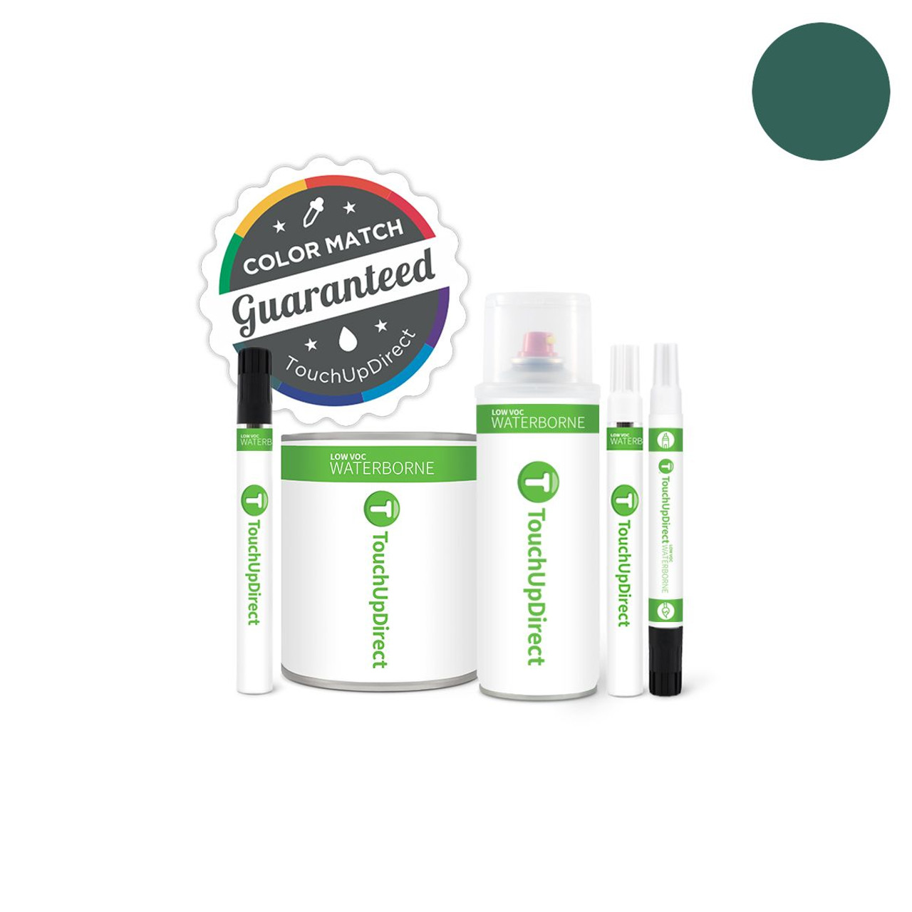 Volkswagen Oceanic Green Pearl LC6X/8Z Touch Up Paint