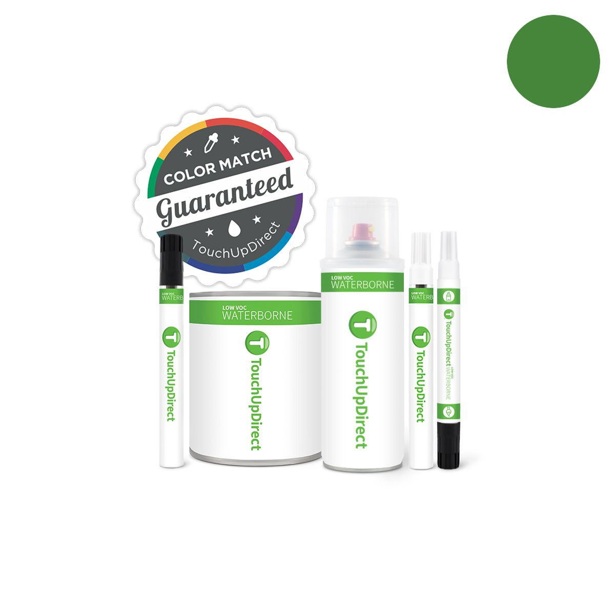 Chevrolet Medium Green Metallic WA669F/35U Touch Up Paint