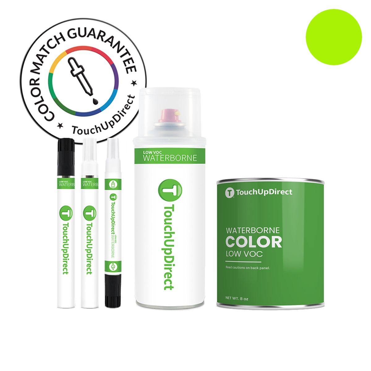 Yamaha Vivid Leaf Green Solid 6 (VLGS6) (Lime Green) YAM226 Touch Up Paint