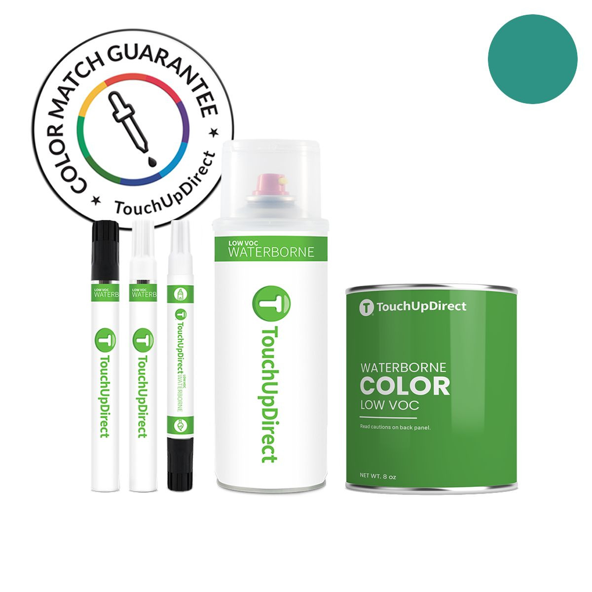 GEO Polynesian Green Metallic WA185A/18U Touch Up Paint