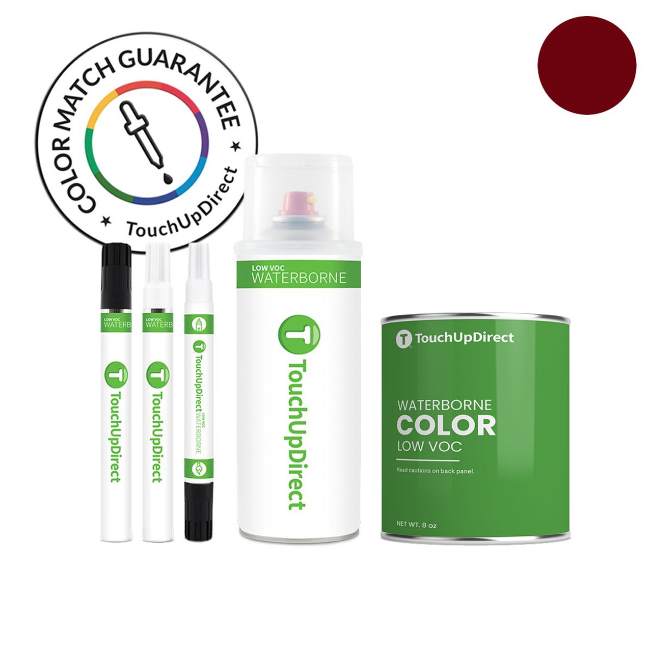Kawasaki Candy Diamond Red Tricoat KAW052 Touch Up Paint