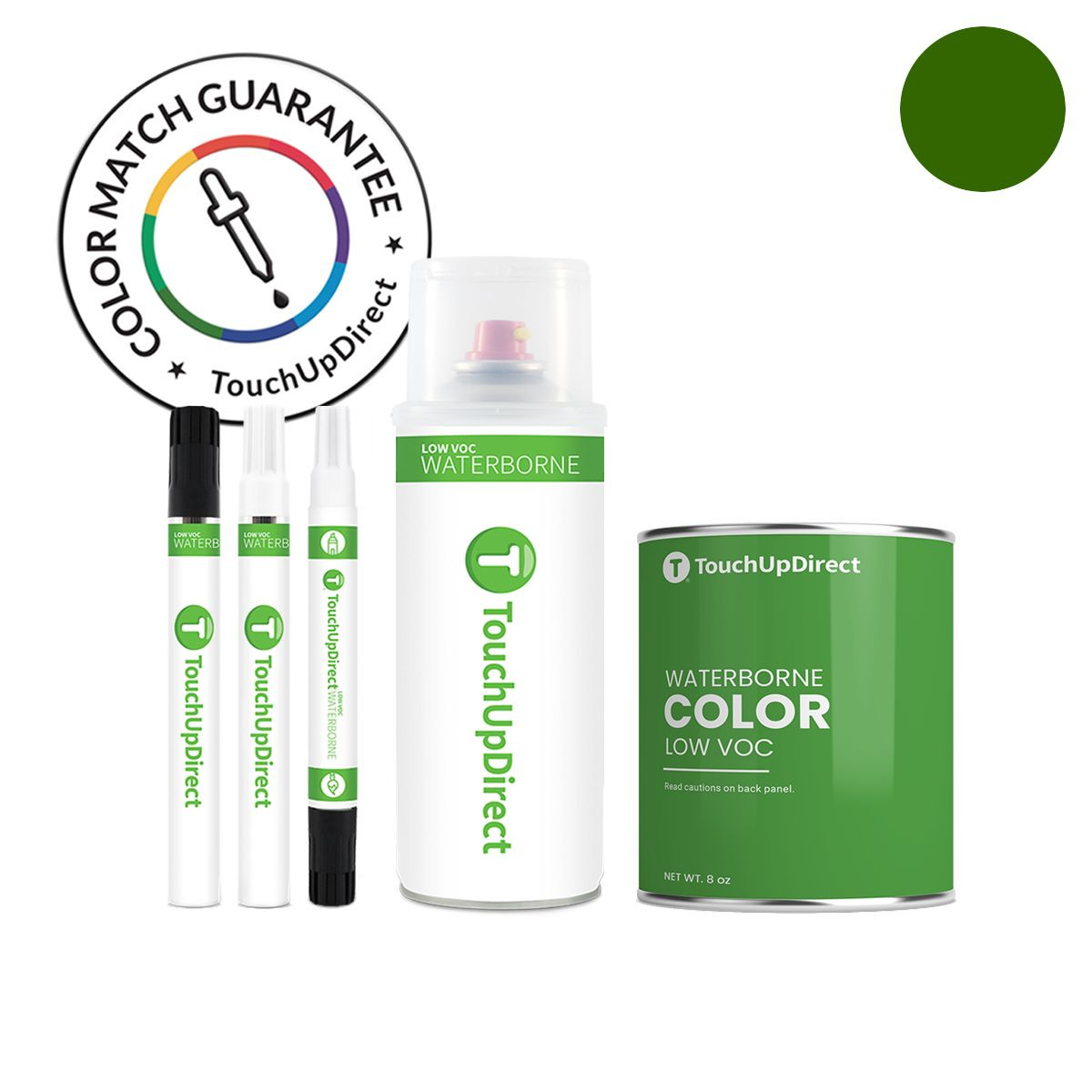 Kawasaki Hunter Green KAW107 Touch Up Paint