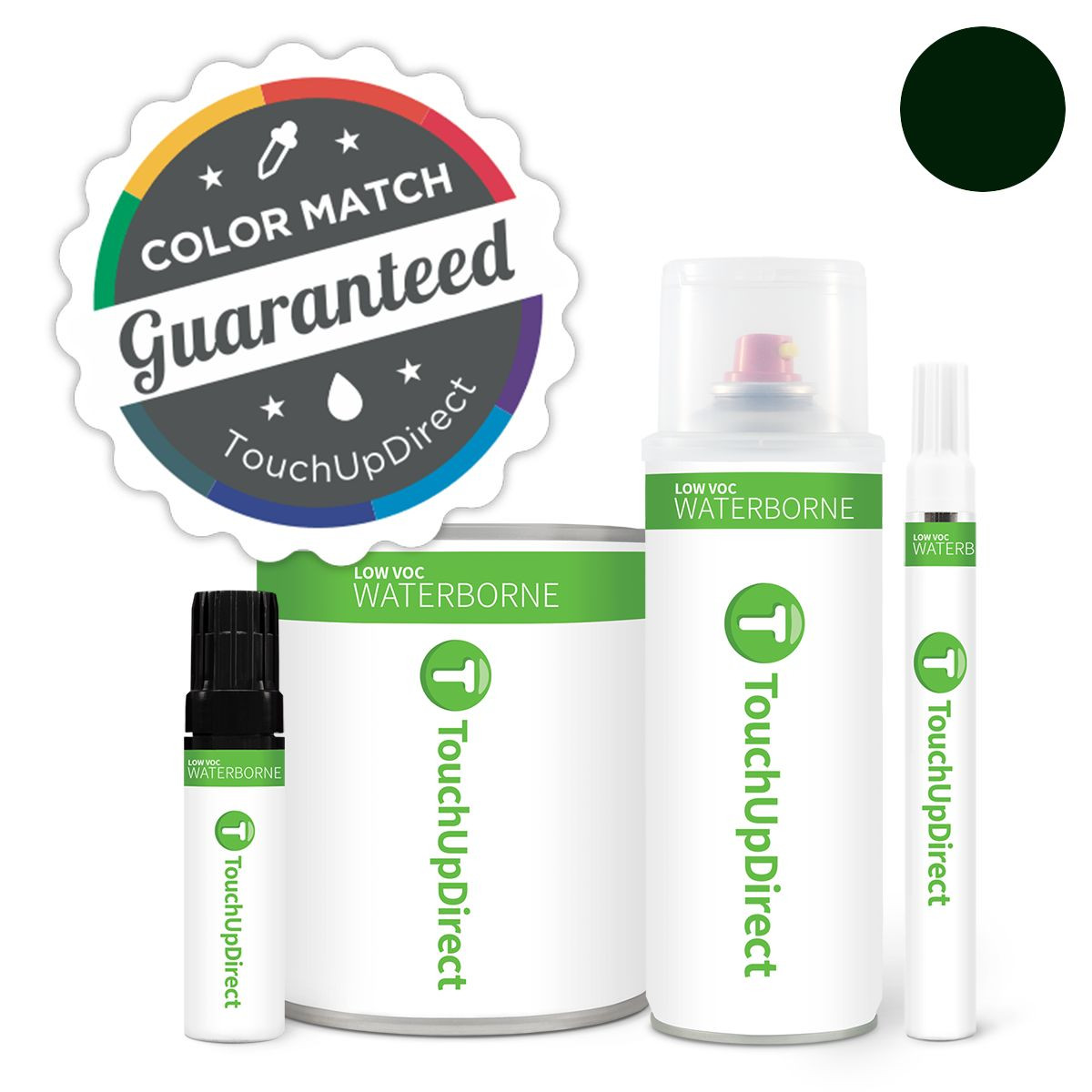 Dodge Black Forest Green Pearl PGZ/KGZ Touch Up Paint