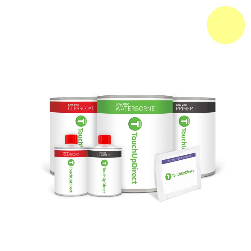 Volvo Cream Yellow 607 Touch Up Paint