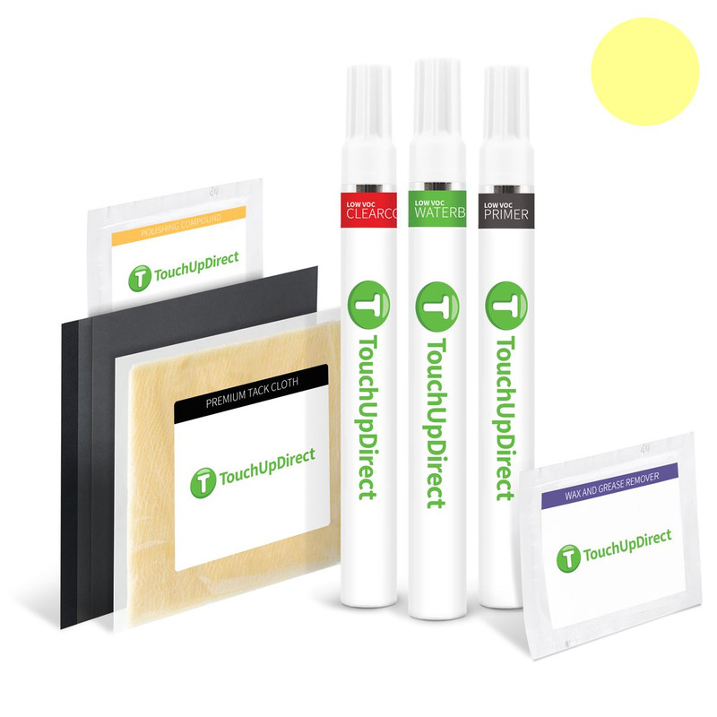 Volvo Cream Yellow 607 Touch Up Paint