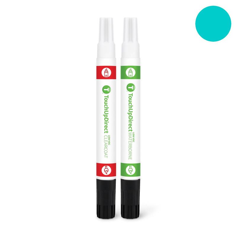 Kawasaki Pearl Teal Green KAW073 Touch Up Paint