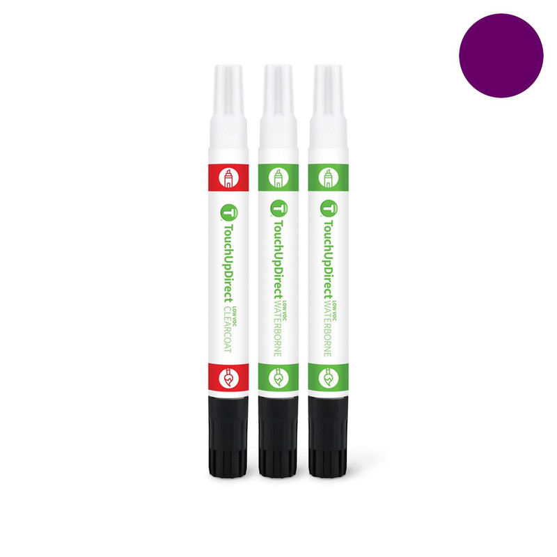 0926-12 color専用 Kawasaki Metallic Dark Purple Prism Tricoat KAW087 Touch Up Paint