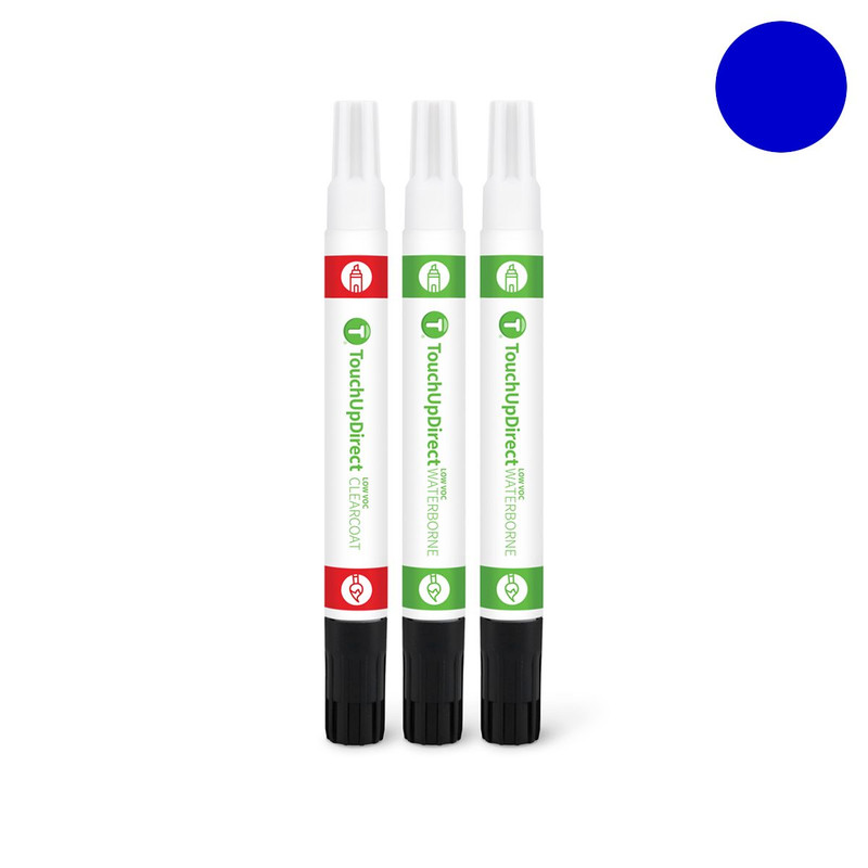 Kawasaki Candy Lightning Blue Tricoat KAW077 Touch Up Paint