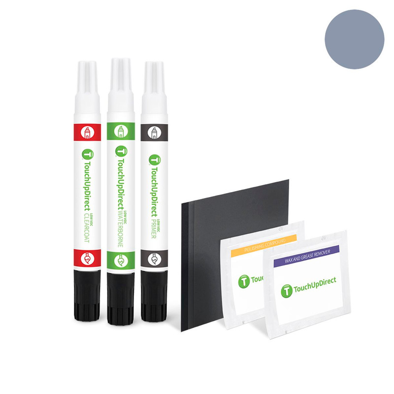 TRISTARcolor Peinture Voiture Crayon De Retouche Peinture Pour BMW 256 Tobagoblau Metallic Peinture De Base Vernis Clair 50 Ml Chacun