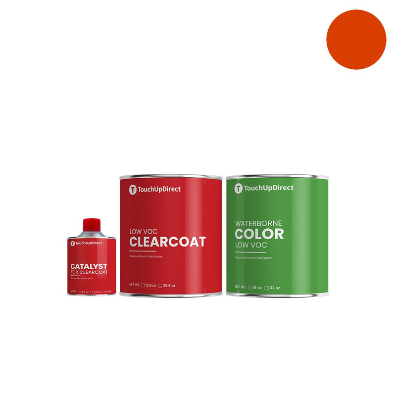 Kawasaki Pearl Lava Orange KAW133 Touch Up Paint