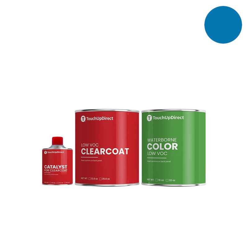 Kawasaki Pearl Nightshade Teal KAW141 Touch Up Paint