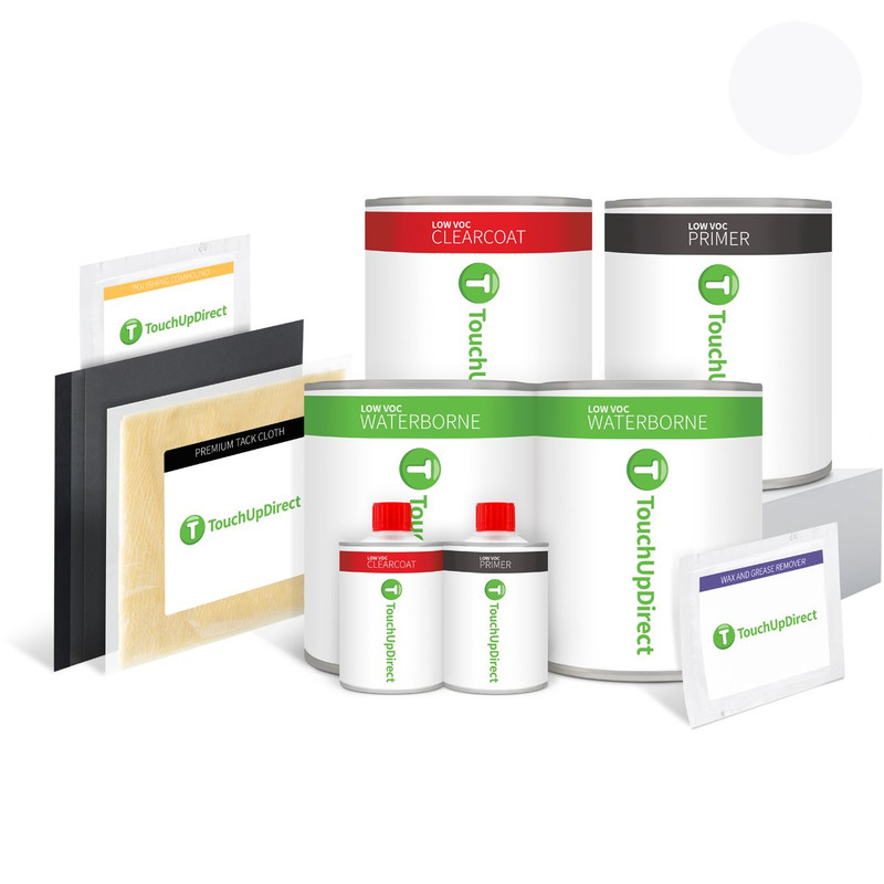 Kawasaki Pearl Blizzard White KAW138 Touch Up Paint