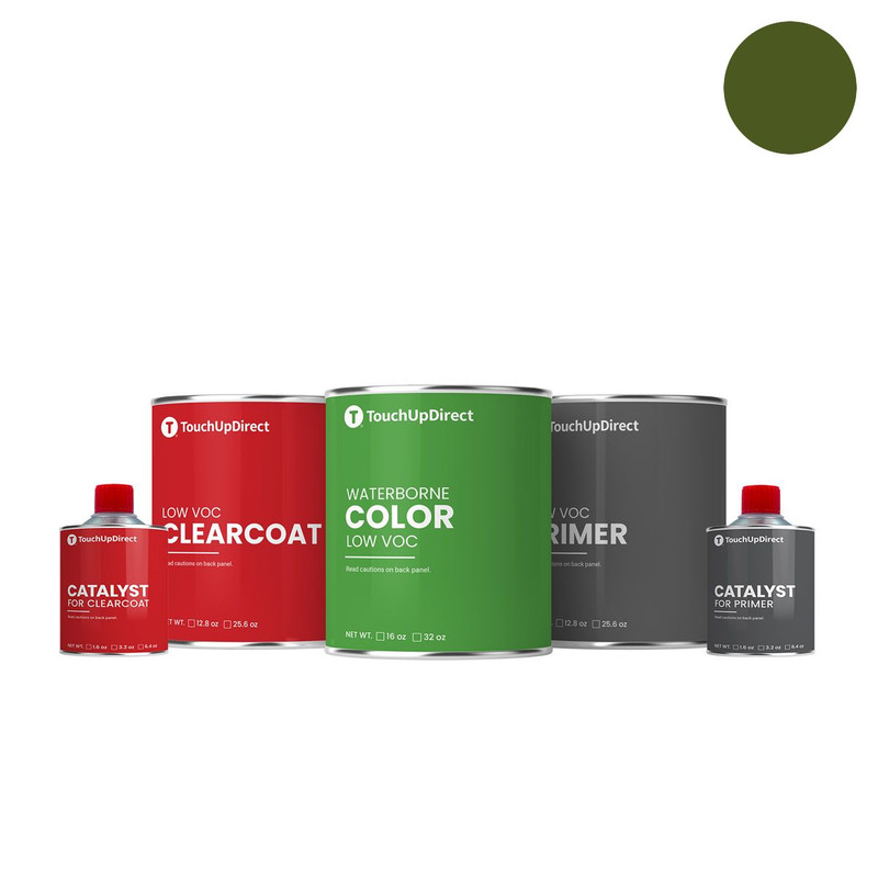 Kawasaki Metallic Matte Covert Green KAW145 Touch Up Paint