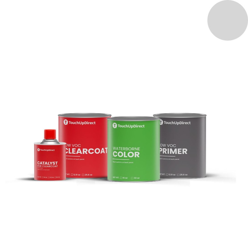 Kawasaki Metallic Matte Whitish Silver KAW152 Touch Up Paint